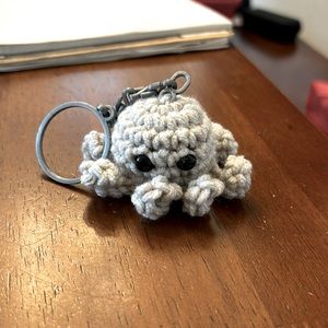 Unique original crochet octopus with chain 🐙